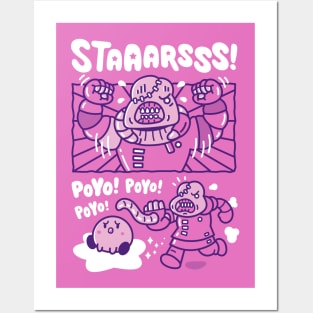 STAAARRRS - Pink Posters and Art